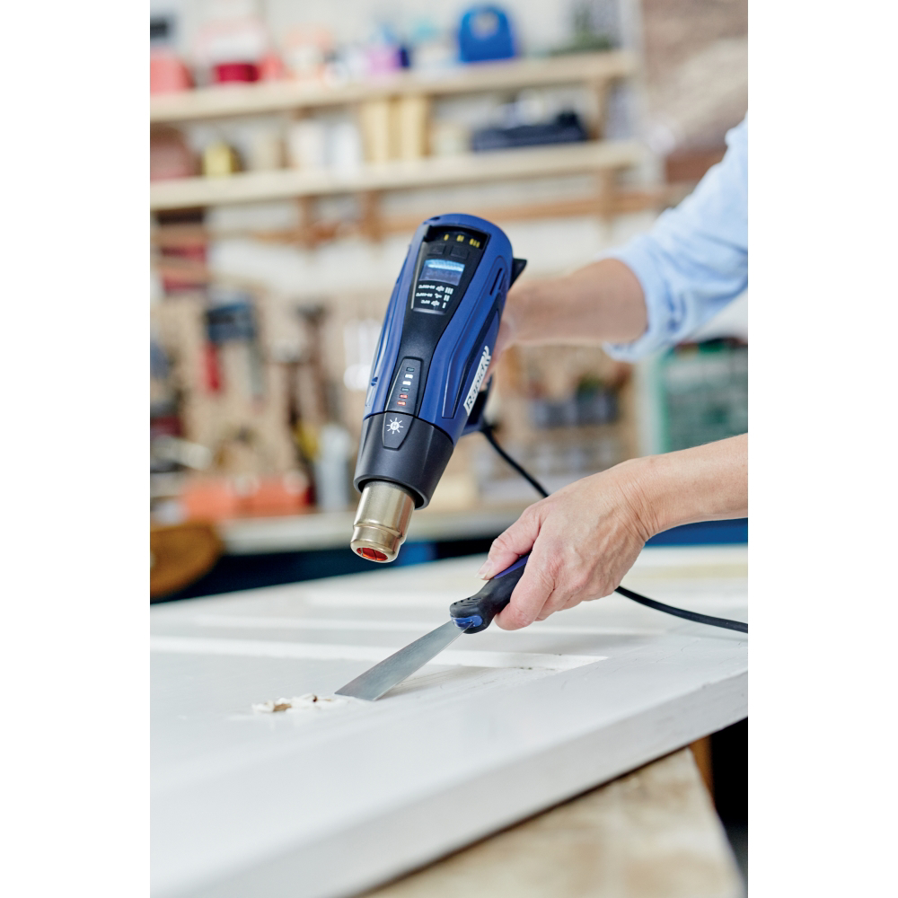 Rapid 5001448, Pistol cu aer cald R2200-LCD, 2200 W, LED, LCD, 3 trepte temperatura si debit, 250 - 500 l/min, 50-650 °C [3]