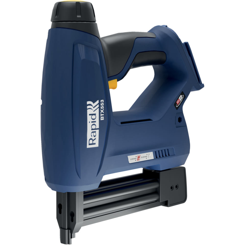 Rapid 5001509, P4A, Pistol capsator cu acumulator (doar corpul) BTX553, functional cu capse No.53 si cuie No.8, Bosch Power for All Alliance [3]
