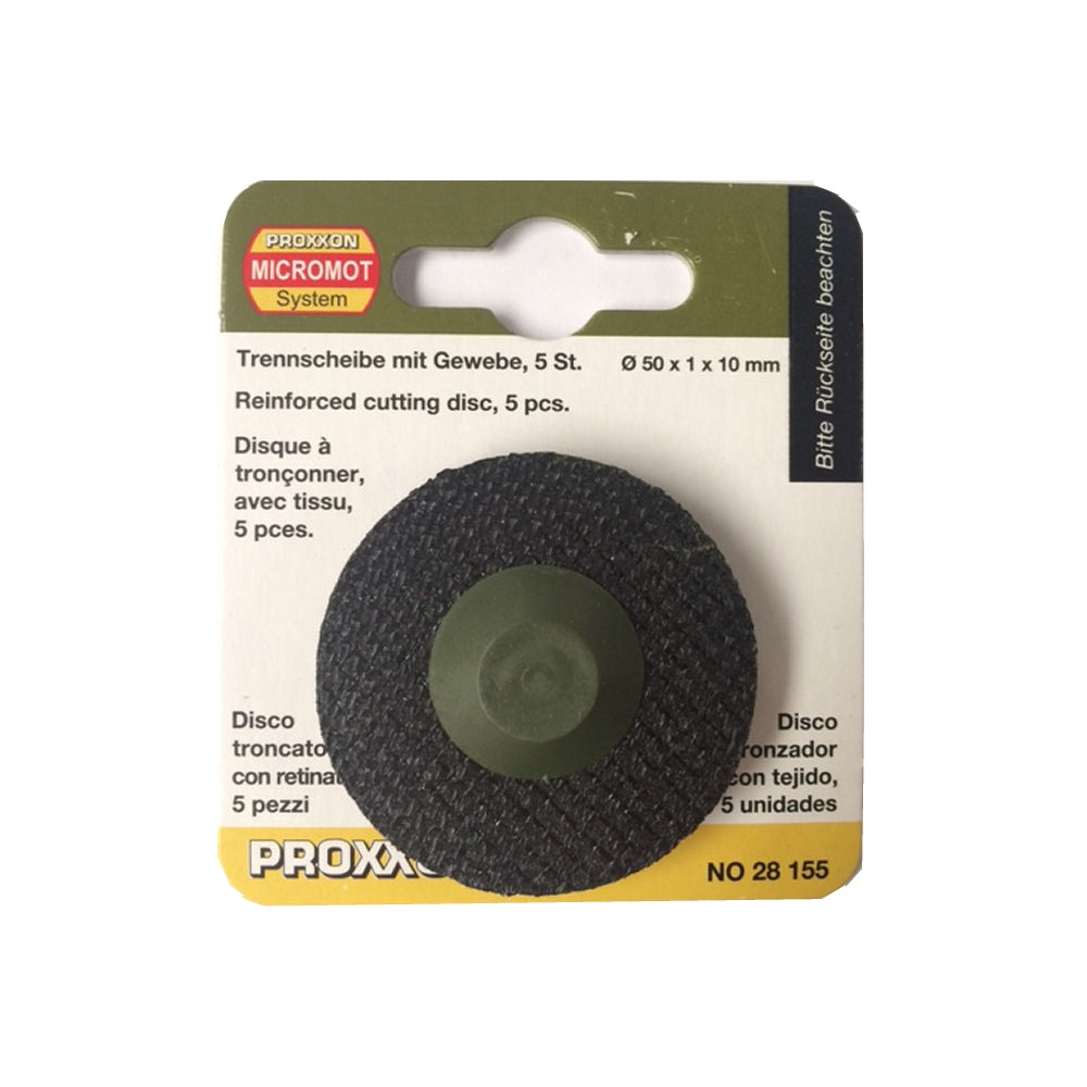 Set discuri din corindon, structura tesuta, Proxxon 28155, 50mm [1]