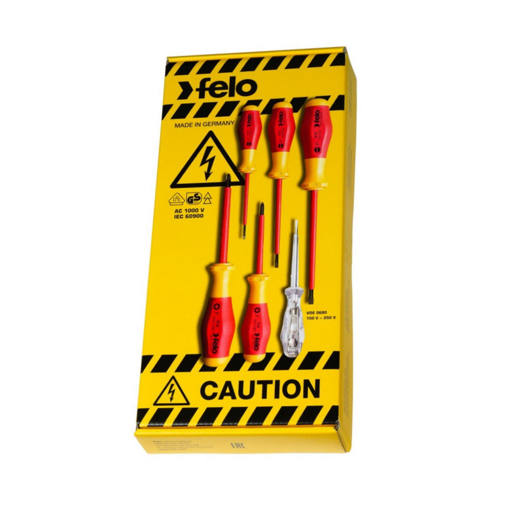 Set surubelnite izolate VDE, Felo No.9, 6 piese [1]