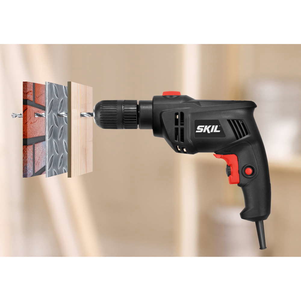 SKIL 1020 AA Masina de gaurit cu percutie, 550W, 13mm, 2700rpm [6]