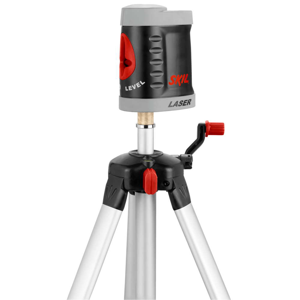 SKIL 2610395906 Trepied mare, polivalent, 1.2m, in geanta din material textil + adaptor pentru montarea uneltelor de nivelare şi a altor obiecte [1]