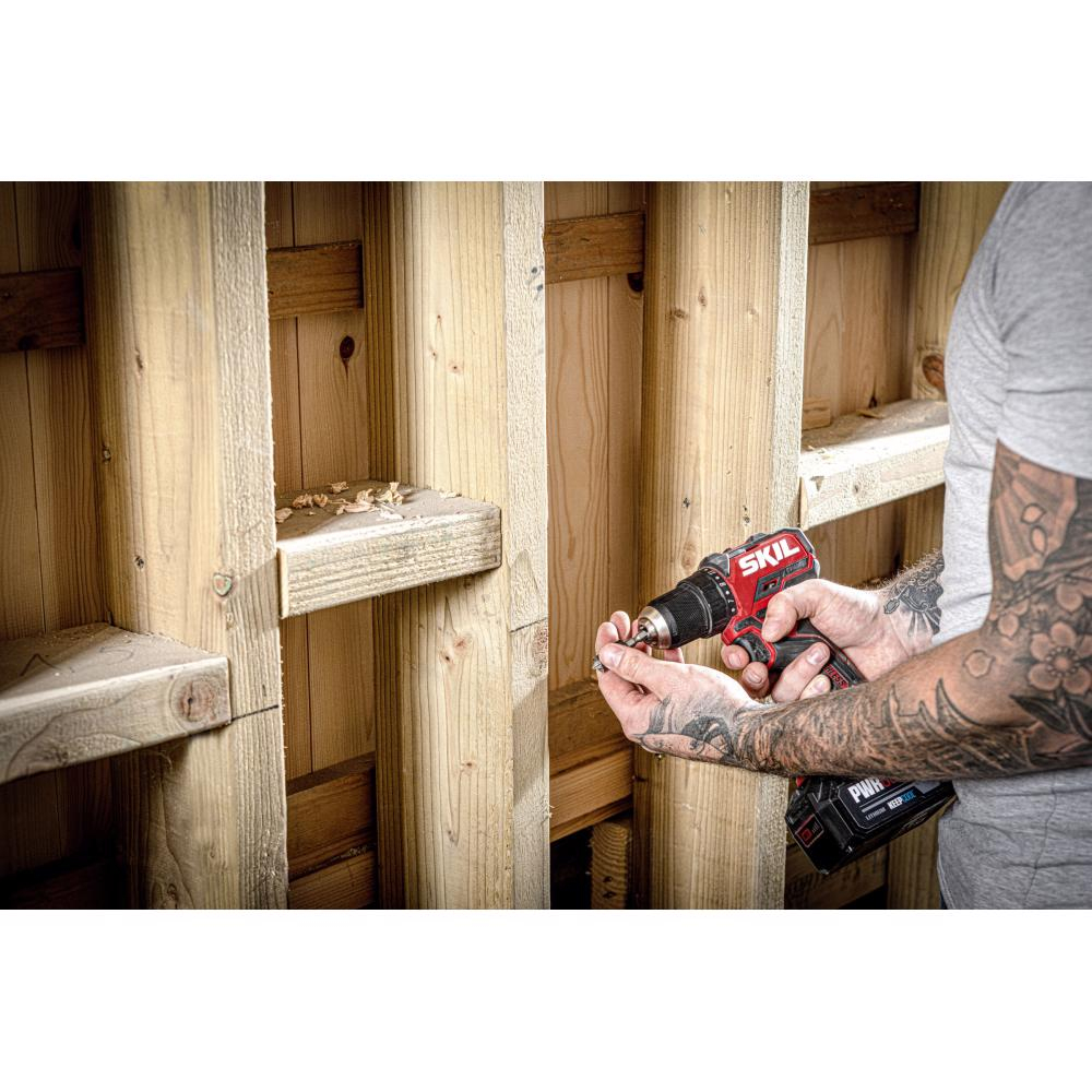 SKIL 3065 HA bormasina cu acumulator compact Brushless, turatie 0-500/0-1800 /min, cuplu 60 nm, geanta de transport, incarcator si 2xAccu [11]