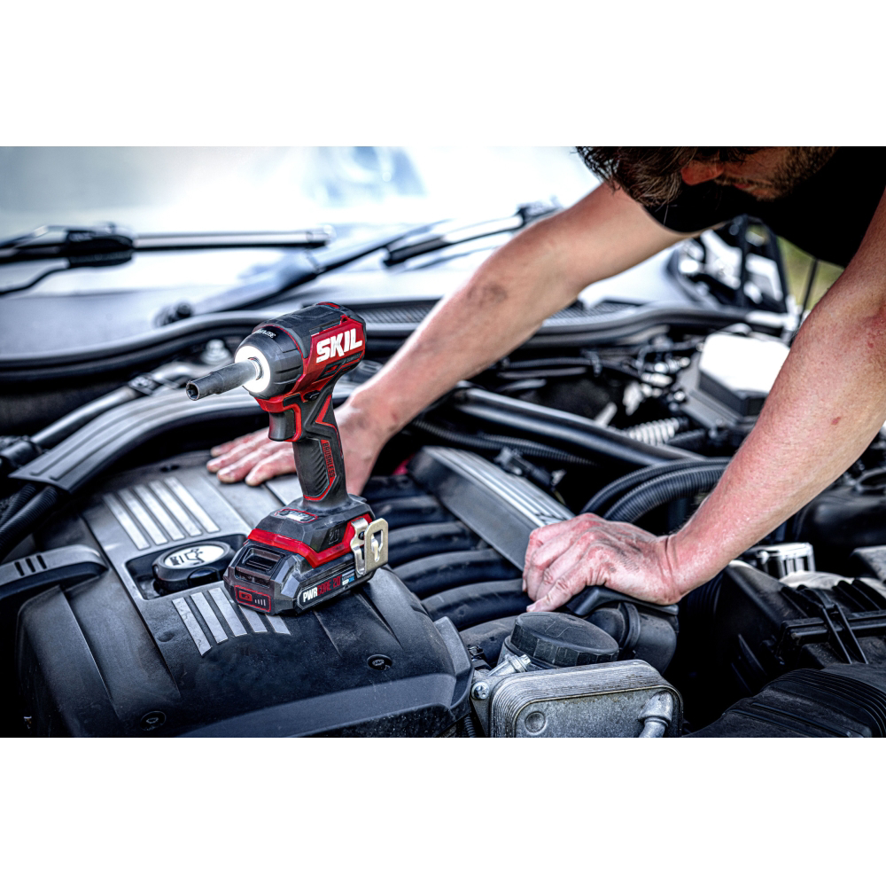 SKIL 3265 JA cheie de impact cu acumulator, compact Brushless, cuplu maxim 250 nm, cu adaptor hexagonal 3/8' - 1/2', geanta de transport, doar corpul [5]