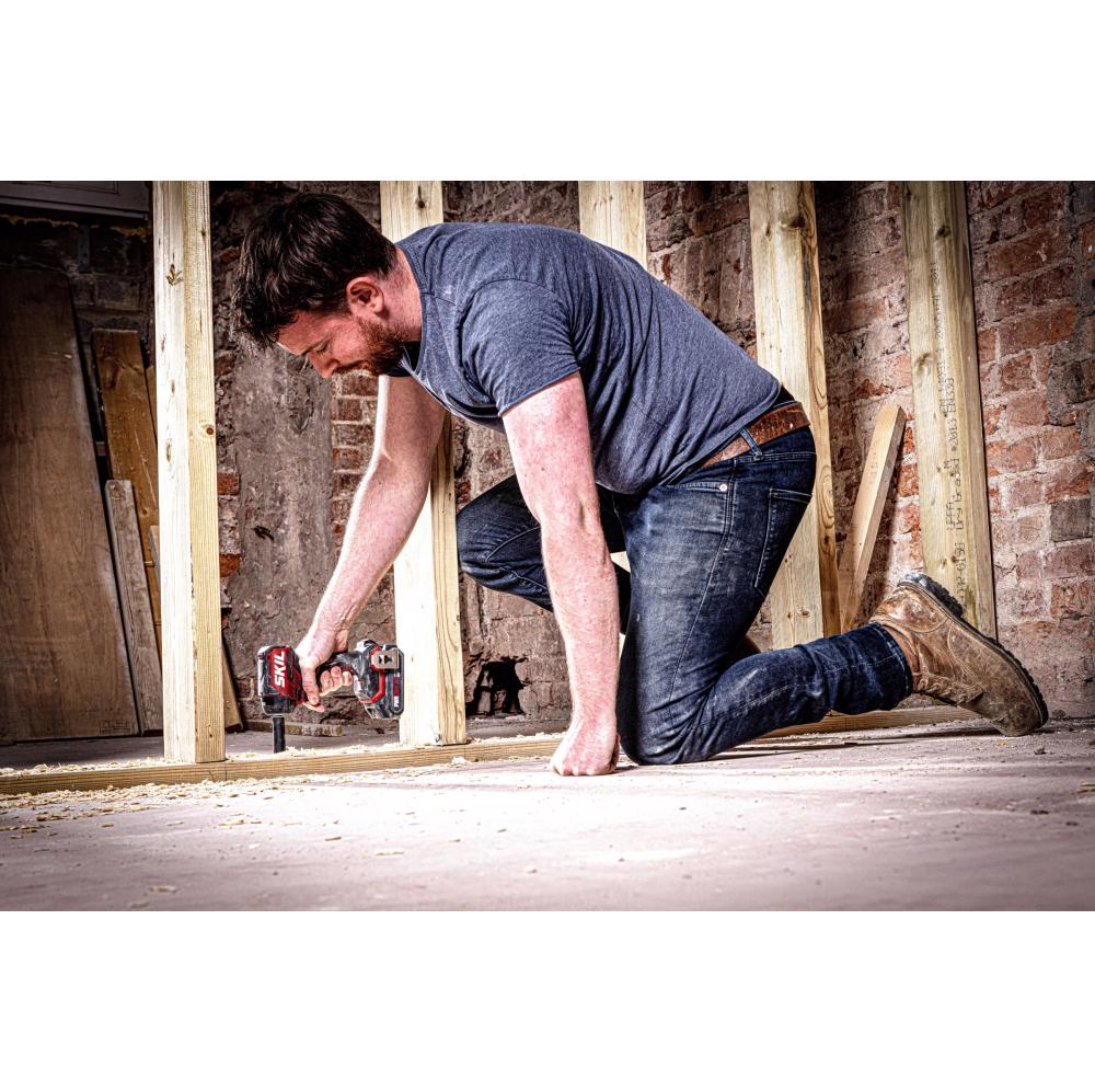 SKIL 3265 JA cheie de impact cu acumulator, compact Brushless, cuplu maxim 250 nm, cu adaptor hexagonal 3/8' - 1/2', geanta de transport, doar corpul [7]