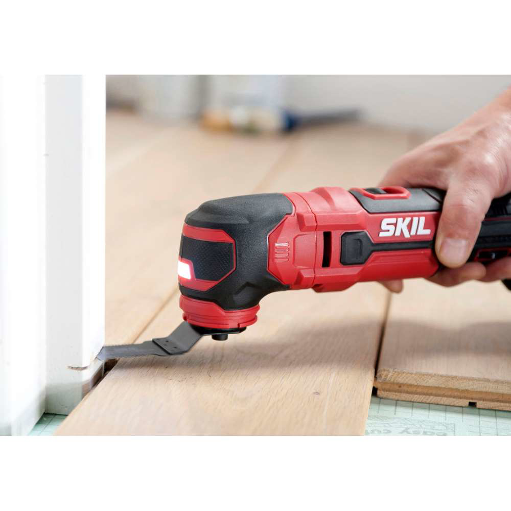 SKIL 3620 AA, Unealta multifunctionala (Multi-Tasker) Brushless MF1E3620AA, 11000-16000 rpm, + 1xAcuu, incarcator si accesorii [1]