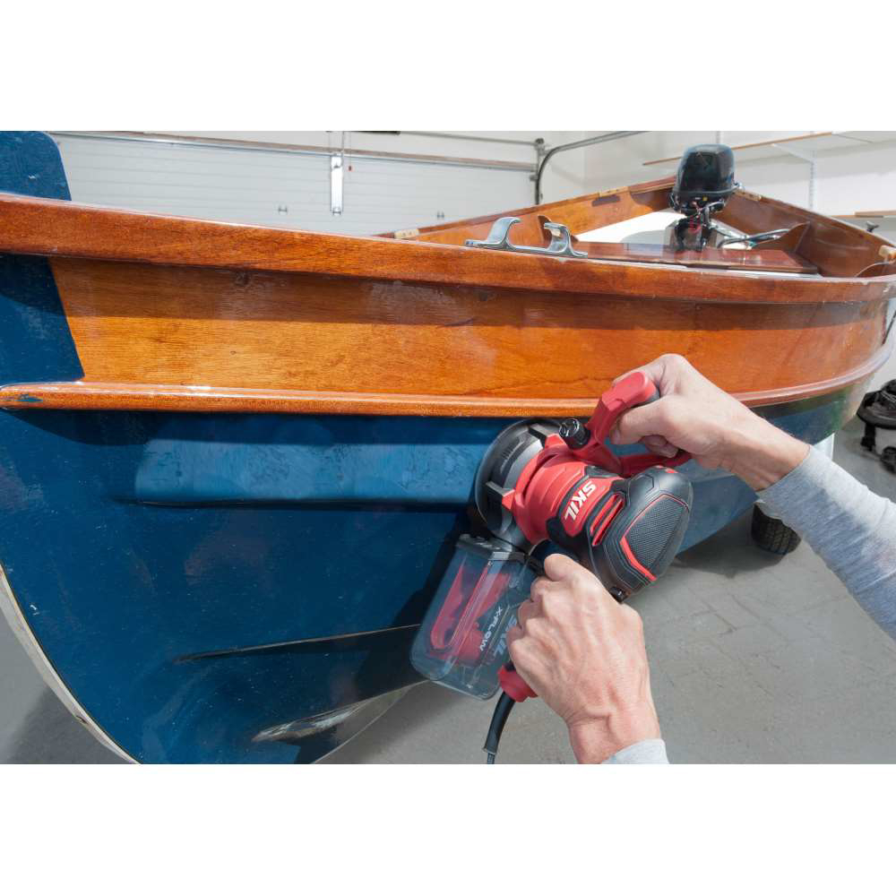 SKIL 7480 DA, Slefuitor cu zgomot si vibratii reduse SR1E7480DA, 400W, + geanta si accesorii [3]