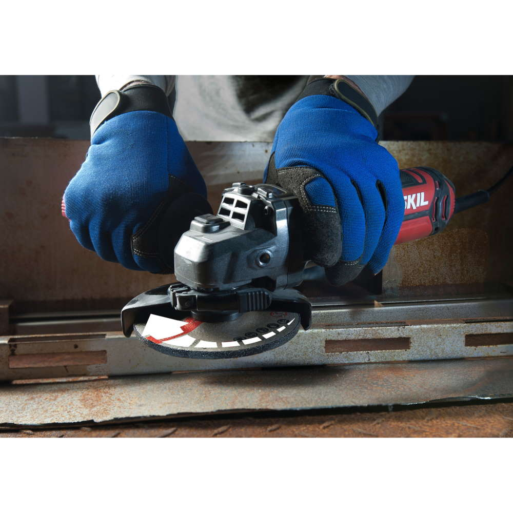 SKIL 9151 GB, Polizor unghiular AG1E9151GB, VRS+, 12000 rpm, 1010W, d. max. disc 125mm, + geanta si accesorii [9]