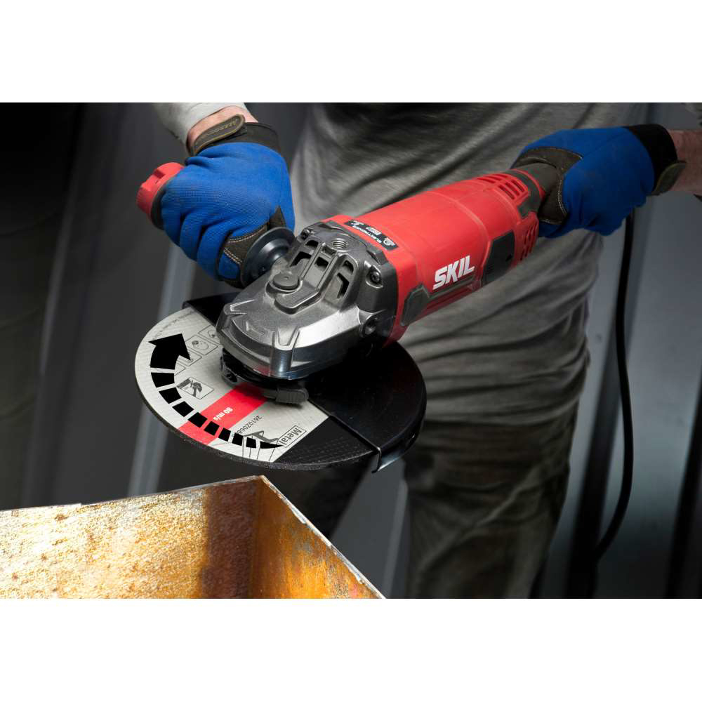 SKIL 9791 AB, Polizor unghiular AG1E9791AB, VRS+, 6600 rpm, 2200W, d. max. disc 230 mm [8]