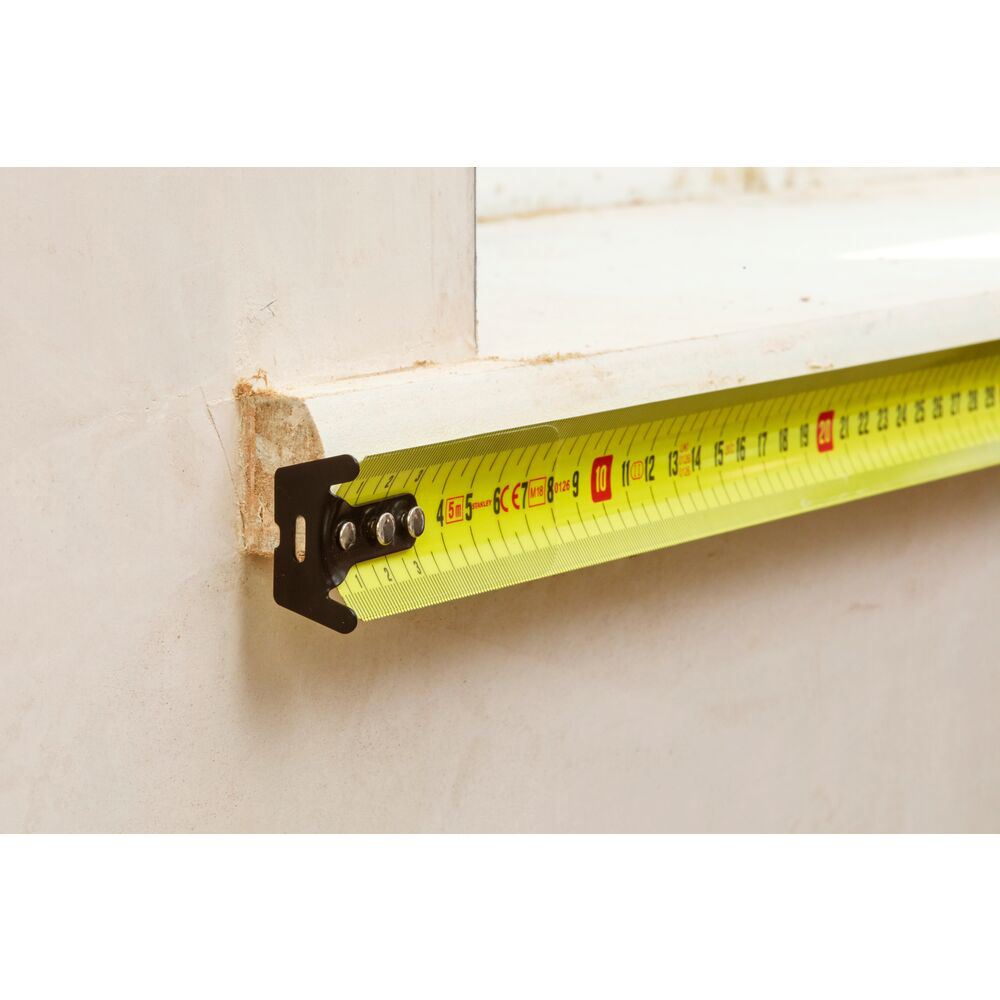 Stanley 0-33-720, ruleta fatmax 5m, Mylar®, BladeArmor, tru-zero, rupere la 3.35m, 5m x 32mm, blister [15]