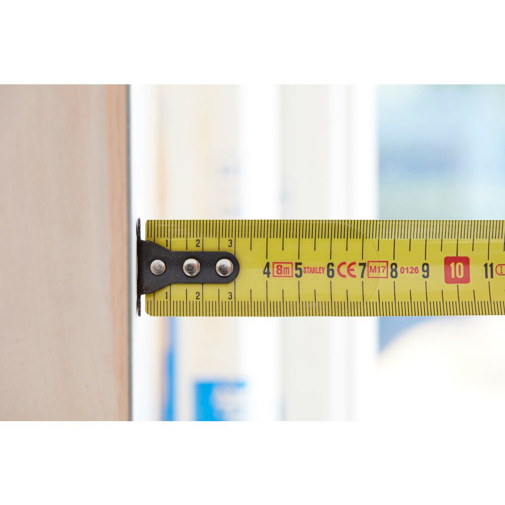 Stanley 0-33-728, ruleta fatmax 8m, Mylar®, BladeArmor, tru-zero, rupere la 3.35m, 8m x 32mm, blister [16]