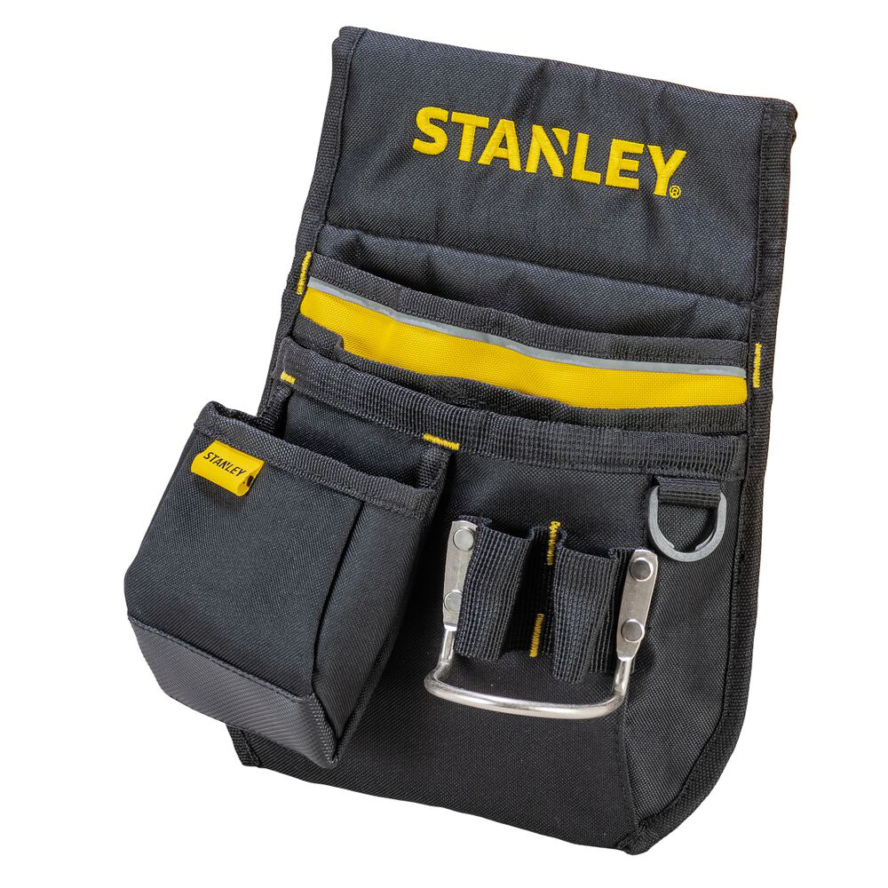 Stanley 1-96-181, suport textil pentru curea, 4 buzunare pentru scule + bucla din metal pentru ciocan [1]
