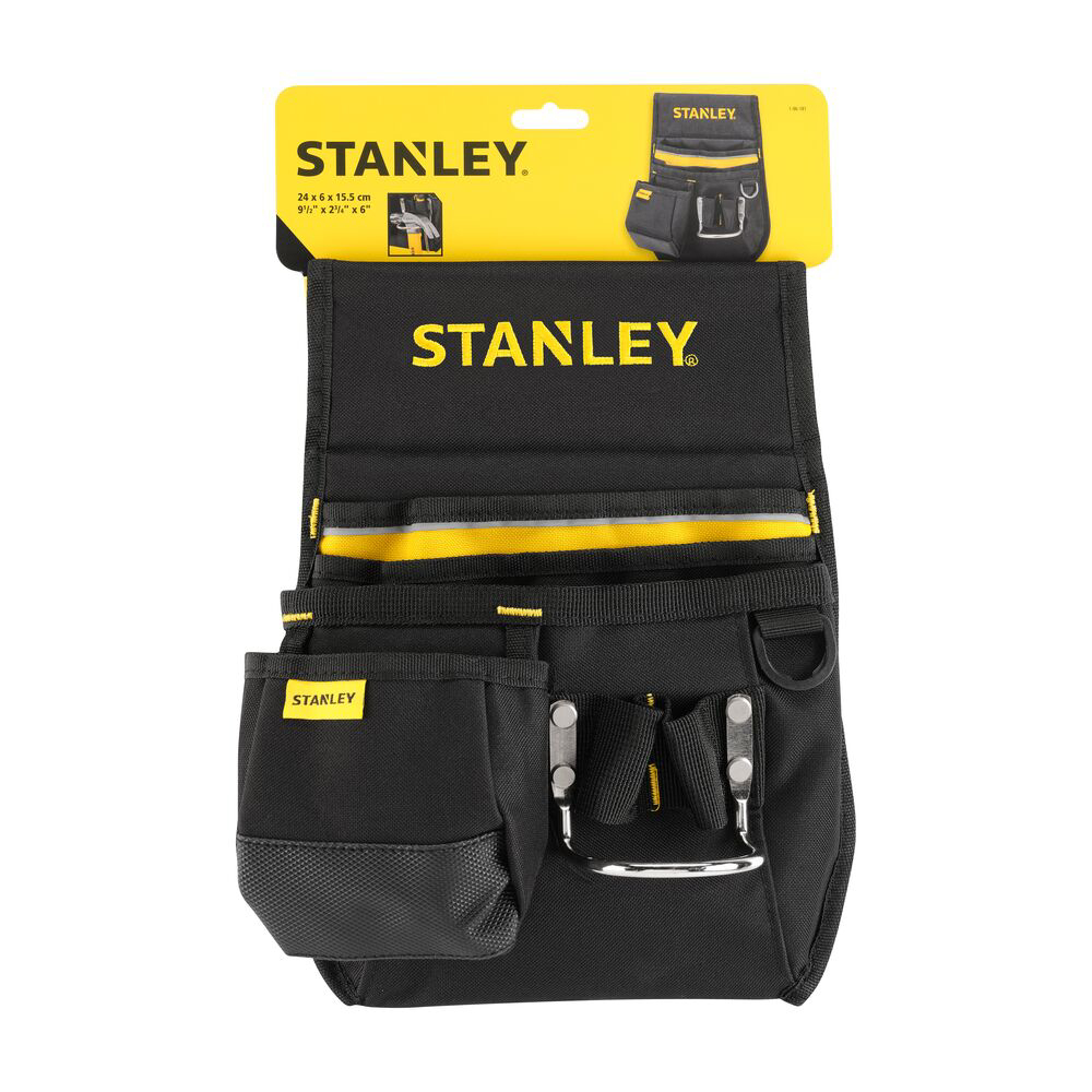Stanley 1-96-181, suport textil pentru curea, 4 buzunare pentru scule + bucla din metal pentru ciocan [3]