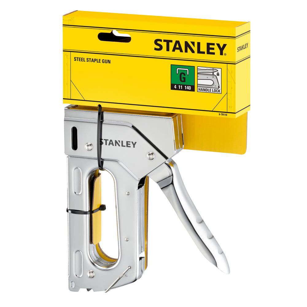 Stanley 6-TR110, capsator manual din otel, pentru regim greu, TR110, functioneaza cu capse tip G [5]