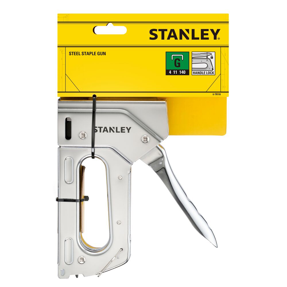 Stanley 6-TR110, capsator manual din otel, pentru regim greu, TR110, functioneaza cu capse tip G [4]
