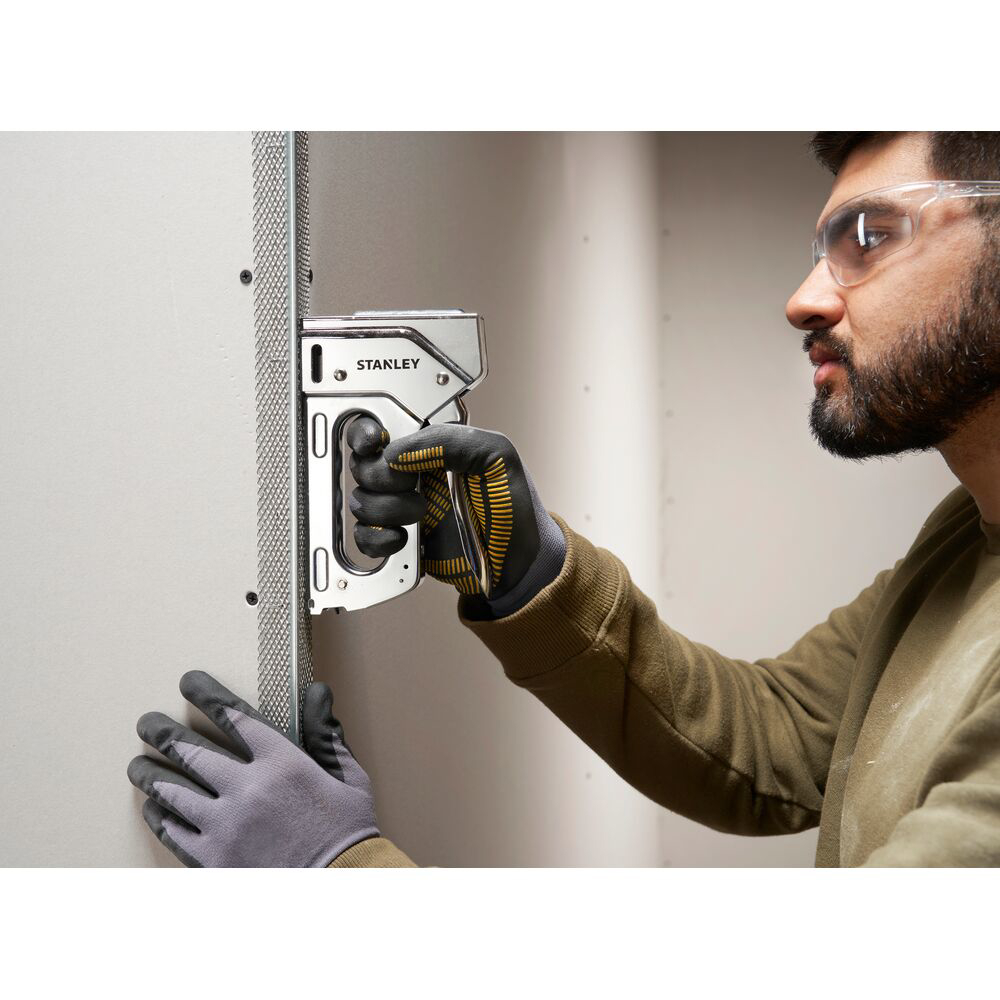 Stanley 6-TR110, capsator manual din otel, pentru regim greu, TR110, functioneaza cu capse tip G [12]