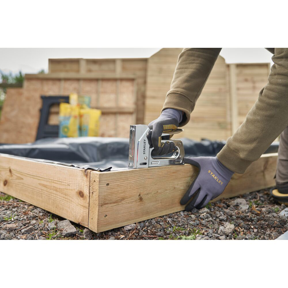 Stanley 6-TR110, capsator manual din otel, pentru regim greu, TR110, functioneaza cu capse tip G [14]