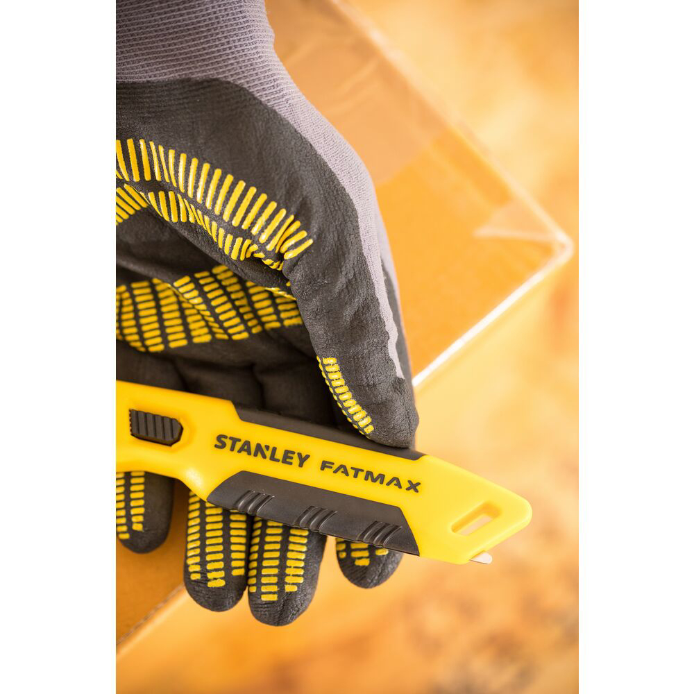 Stanley FMHT10373-0, Cutter prin tragere, pentru carton, maner cauciucat, lama trapezoidala [7]