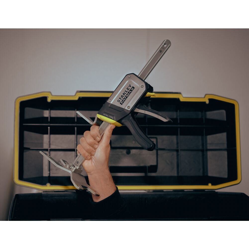 Stanley FMHT83552-1, Set doua menghine Fatmax TradeLift, capacitate 150kg, deschidere max. 220mm, sistem de blocare rapida [12]