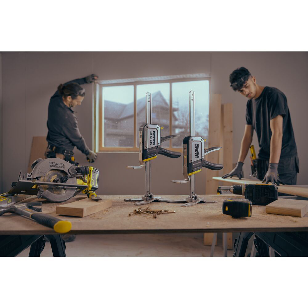 Stanley FMHT83552-1, Set doua menghine Fatmax TradeLift, capacitate 150kg, deschidere max. 220mm, sistem de blocare rapida [16]