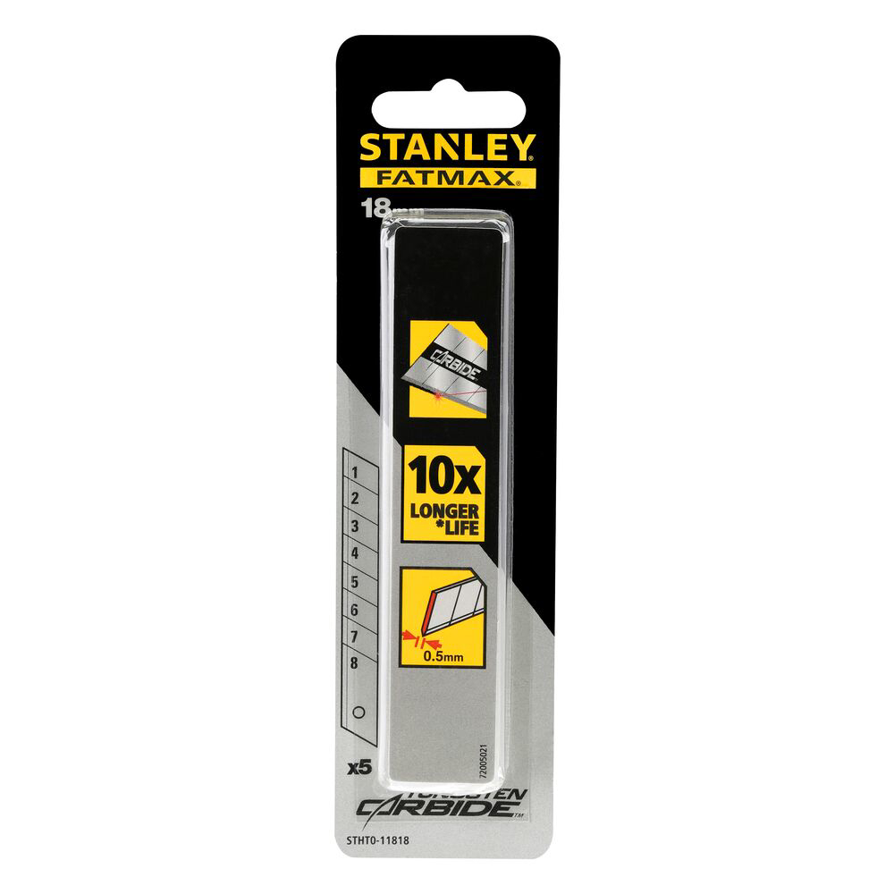 Stanley STHT0-11818, Set de 5 lame segmentate Fatmax Carbide cu latimea de 18mm [7]