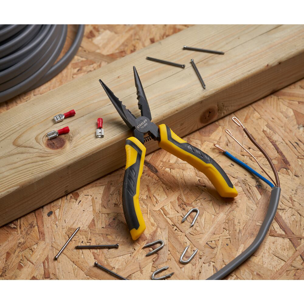 Stanley STHT0-74363, cleste dynagrip combinat, cu varf lung, 150 mm, blister [4]