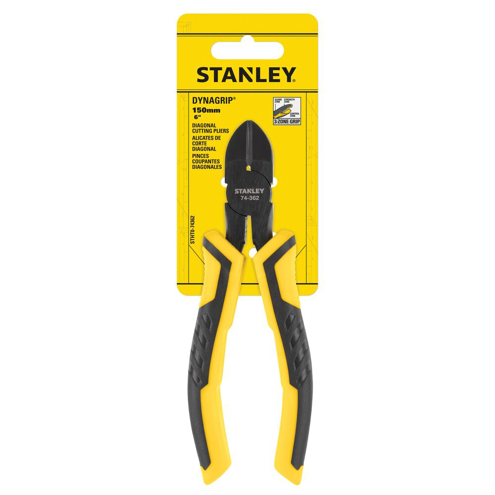 Stanley STHT0-74367, cleste cushion grip cu taiere diagonala, 200 mm, blister [7]