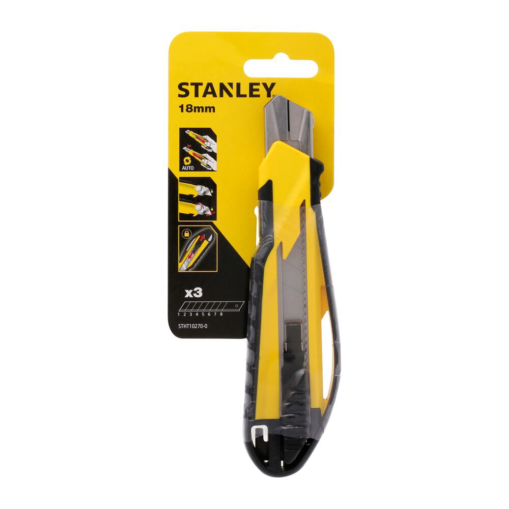 Stanley STHT10270-0, Cutter Air cu blocare automata + 3 lame segmentate 18mm [9]