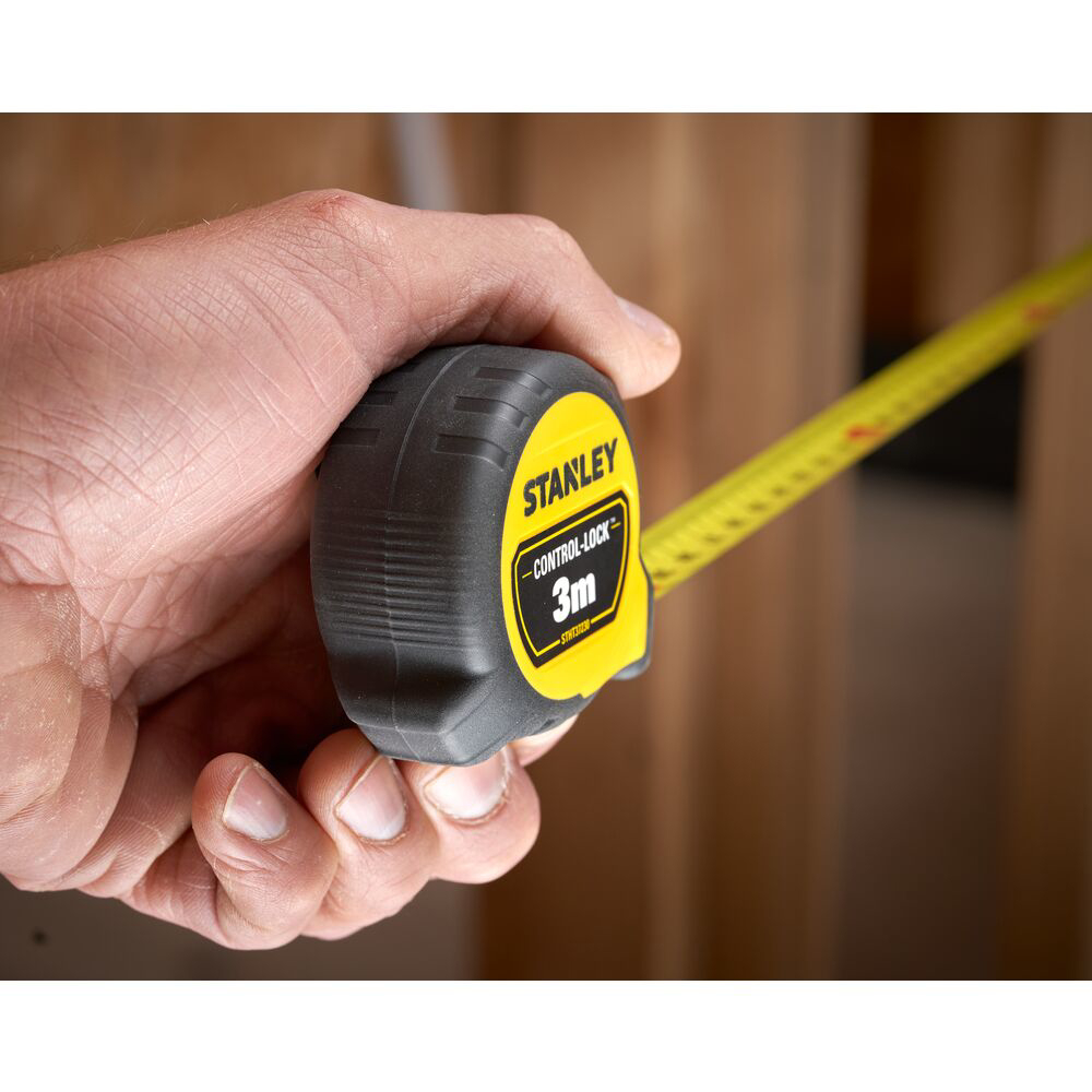 Stanley STHT37230-0, Ruleta 3m CONTROL-LOCK™, BladeArmor®, protectie din cauciuc, carlig muti-prindere, 3m x 19mm [8]