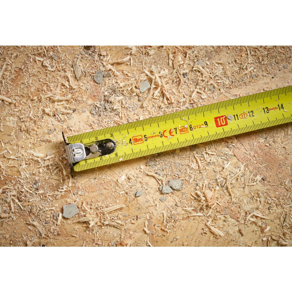 Stanley STHT37232-0, Ruleta 8m CONTROL-LOCK™, BladeArmor®, protectie din cauciuc, frana de deget, magnet detasabil, rupere la 3.5m, tru-zero, 8m x 25mm [15]