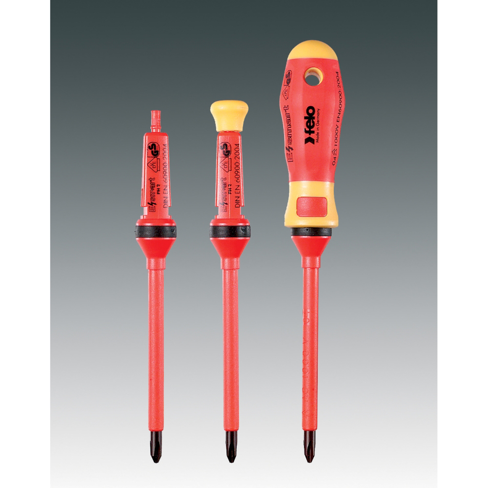 Trusa de surubelnite izolate VDE, Felo E-SMART, XL-Strongbox, 12 piese [3]