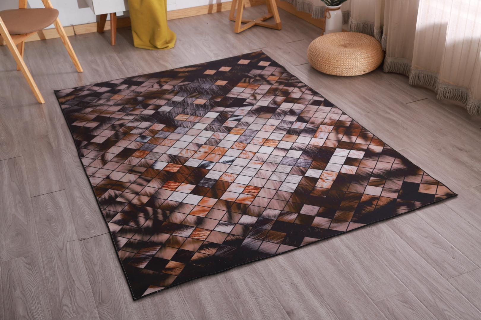 Covor Heinner cu print digital 3D 70x140 cm PATCH [2]