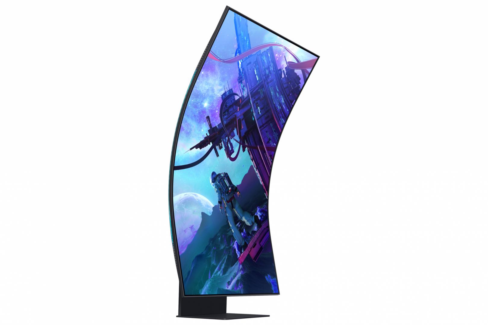 Monitor Samsung 55" LS55CG970NUXDU, Curvature: 1000R, Diagonal (inch): 55, Diagonal (cm): 139.7, Aspect ratio: 16:9, Panel: VA, Resolution: 3840x2160, Refresh Rate: 165Hz, Response time GtG: 1ms, Brig [5]