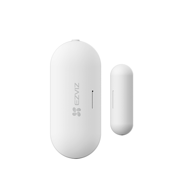 Senzori - CONTACT MAGNETIC WIRELESS EZVIZ T2C, Temp de functionare: -10 °C to 55 °C (14 °F to 131 °F), Dimensiuni: Corp: 53.5 × 22.5 × 13.5 mm, Magnet 32.0 × 10.5 × 13.5 mm, greutate: 80g.
