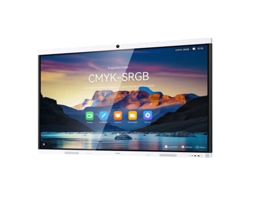 Display interactiv HUAWEI IdeaHub B3, 65", UHD, 350nit, IPS, contrast 1200:1, haze 3-8%, Harmony OS 2.1.0 (cea mai recenta), CPU A73*8, 8GB RAM, 64GB storage, Mali G52 MP6, web browser, adnotare pe or [2]