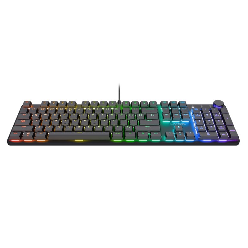 Tastatura Mecanica Gaming Trust GXT 866 Torix, RGB, USB, negru [1]