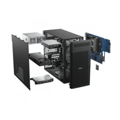 Desktop Workstation Dell Pro Max T2 cu procesor Intel Core Ultra 9 U9-285K pana la 5.7 GHz, 64 GB DDR5, 1TB SSD, Intel Integrated Graphics, Linux, Negru, 3 ani Garantie [2]
