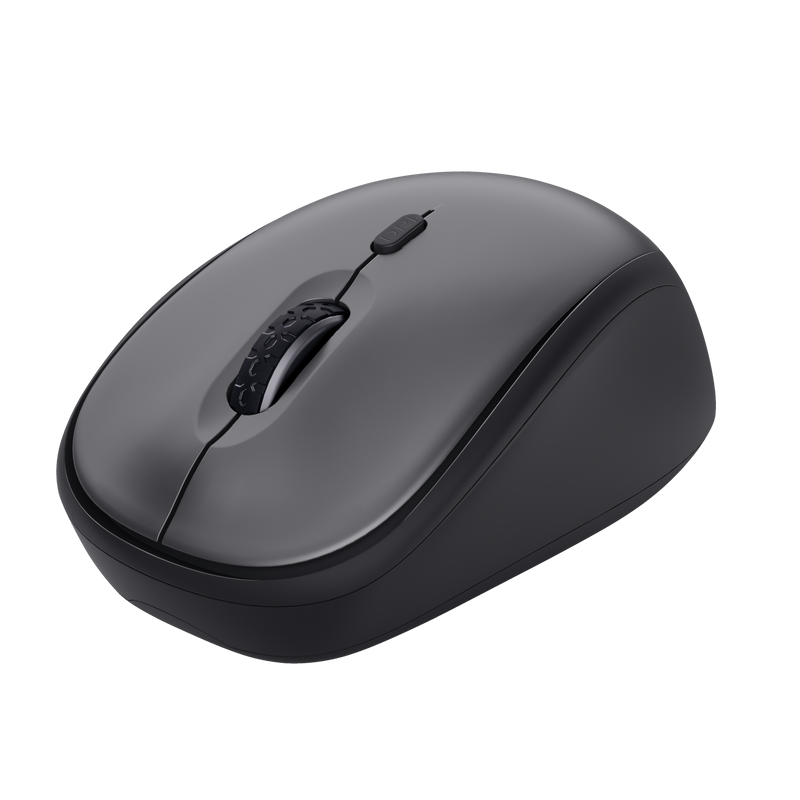 Mouse - Mouse Wireless Trust Yvi+ Silent Wireless Mouse, 1600 dpi, Negru
