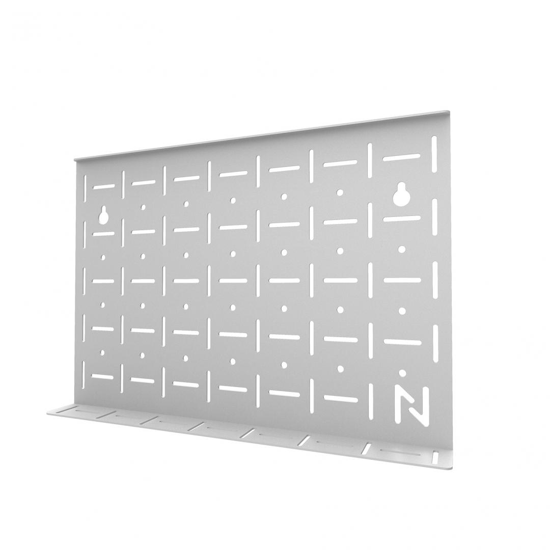 Stand mobil de podea Neomounts 55"-86" 76kg VESA 100x100 - 900x600 alb [3]