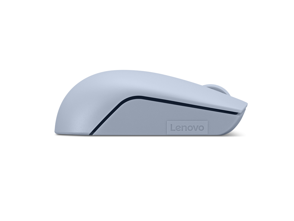 Mouse Wireless Lenovo 300, 1000 dpi, Albastru [3]
