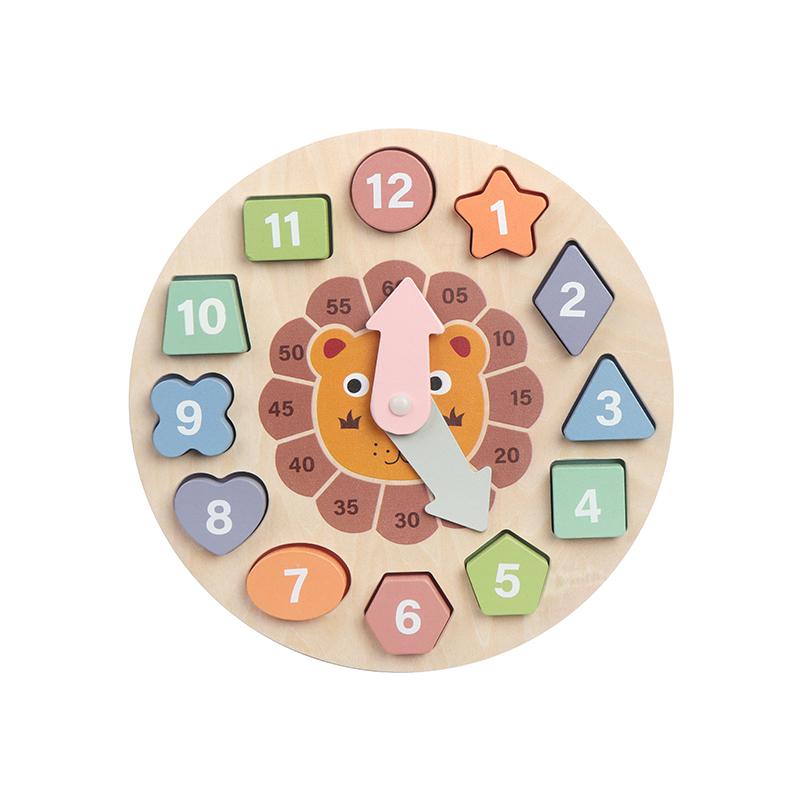 Jucarii & jocuri educative - CEAS EDUCATIV DIN LEMN CU FORME GEOMETRICE