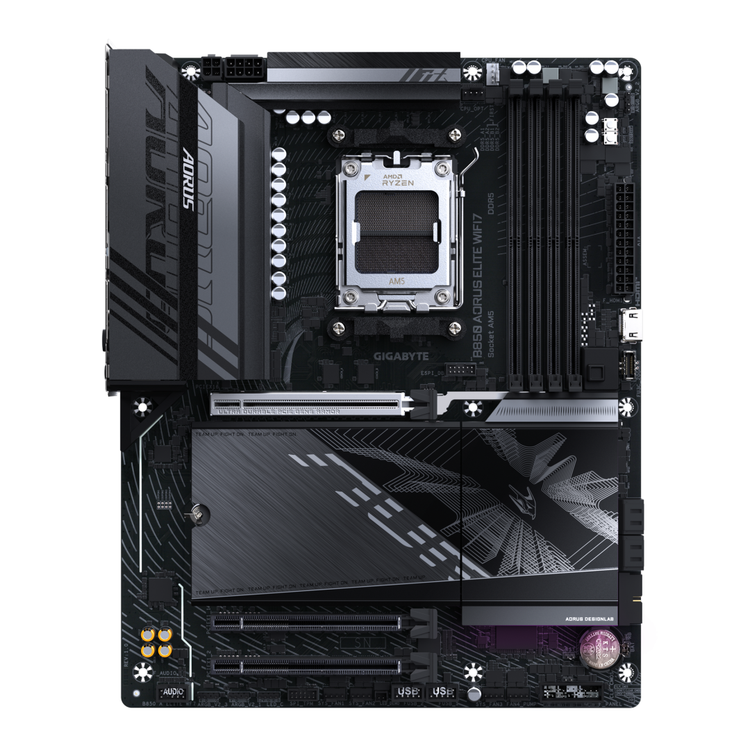 Placa de baza Gigabyte B850 AORUS ELITE WIFI7, Socket AM5, DDR5, ATX [3]