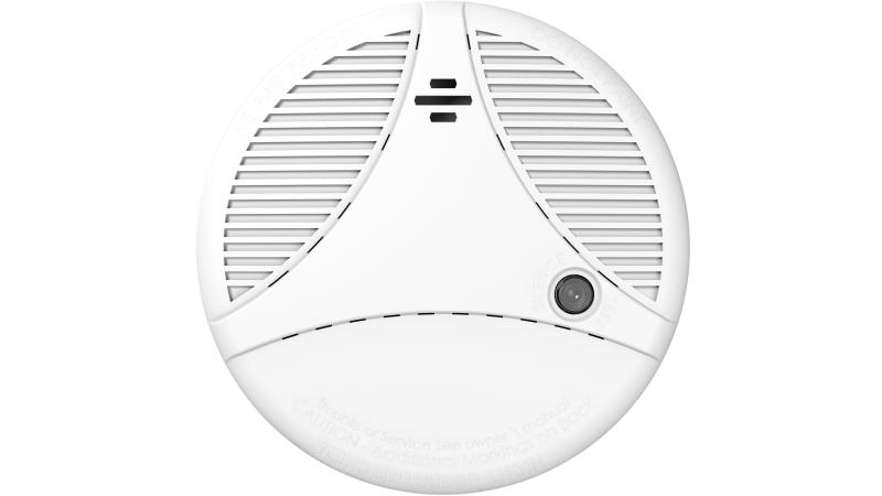 Protectie la efractie - Detector monoxid de carbon de tavan Hikvision DS-PDCO-E-WE, de interior, LED indicator rosu, dimensiuni: φ120 × 42mm, temperatura de functionare: -10 °C to 50 °C.