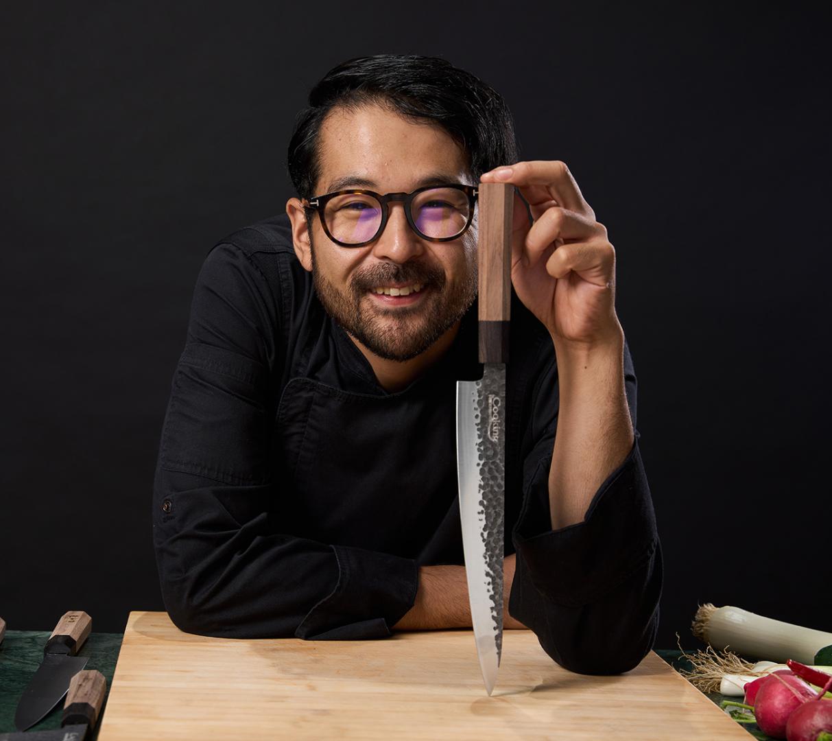 CUTIT SASHIMI 24 CM, RIKITO WATANABE, SAMURAI GOURMET, COOKING BY HEINNER [5]