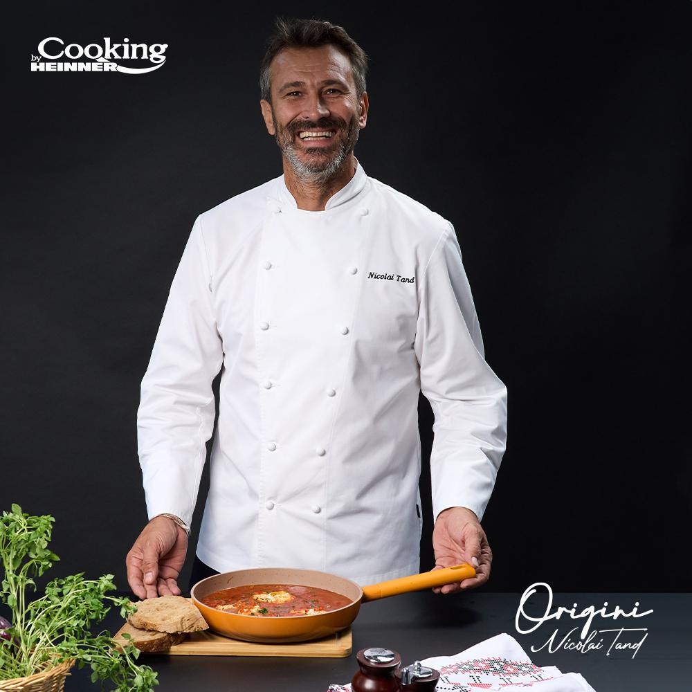 TIGAIE ALUMINIU TURNAT + CAPAC 26x5CM, NICOLAI TAND, ORIGINI, COOKING BY HEINNER [7]