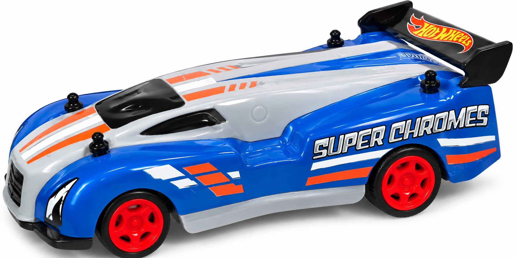 MASINUTA CU TELECOMANDA HOTWEELS,1:28,RACE TEAM,ALBASTRA [3]