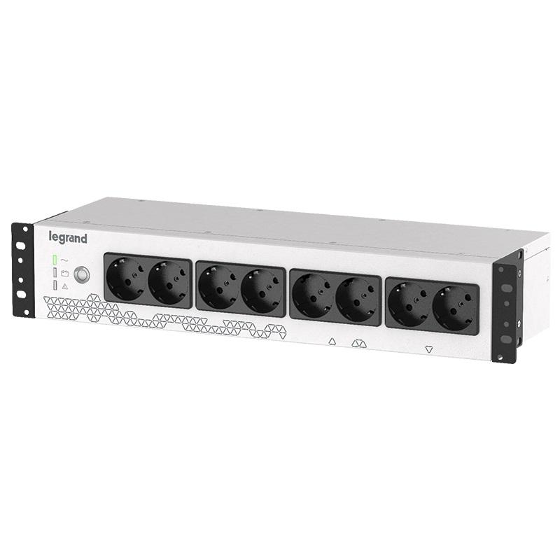 Soluții enterprise si datacenter - UPS Legrand Keor PDU, 480W, USB, Rackmount 2U