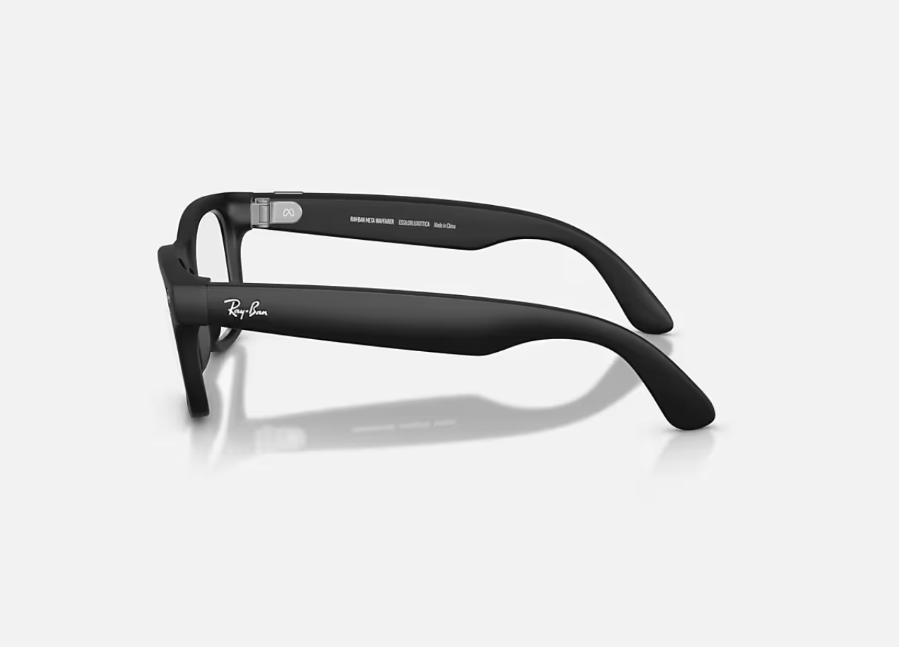 Ray-Ban Meta Wayfarer Gen 2 High Bridge FIT Matte Black Clear/Grey Transitions 50-22 [6]