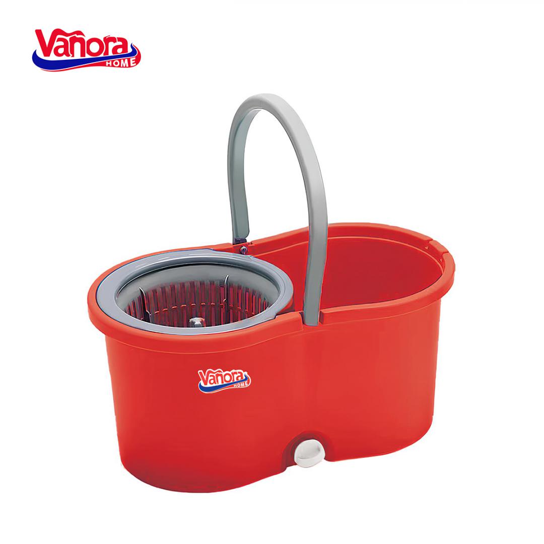 SET CURATENIE CU MOP ROTATIV, CLEAN360, ROSU [1]