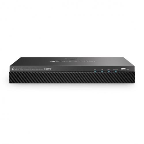 NVR PoE + HHD 2TB TP-Link VIGI 8 canale 2008H-8MP-2TB ; 93W, 8 MP,2 SATA Interface, max 16TB(neinclus), 1x 2TB inclus, H.265+; ONVIF, detecție mișcare, linie, intruziune, persoane, vehicule etc. [2]
